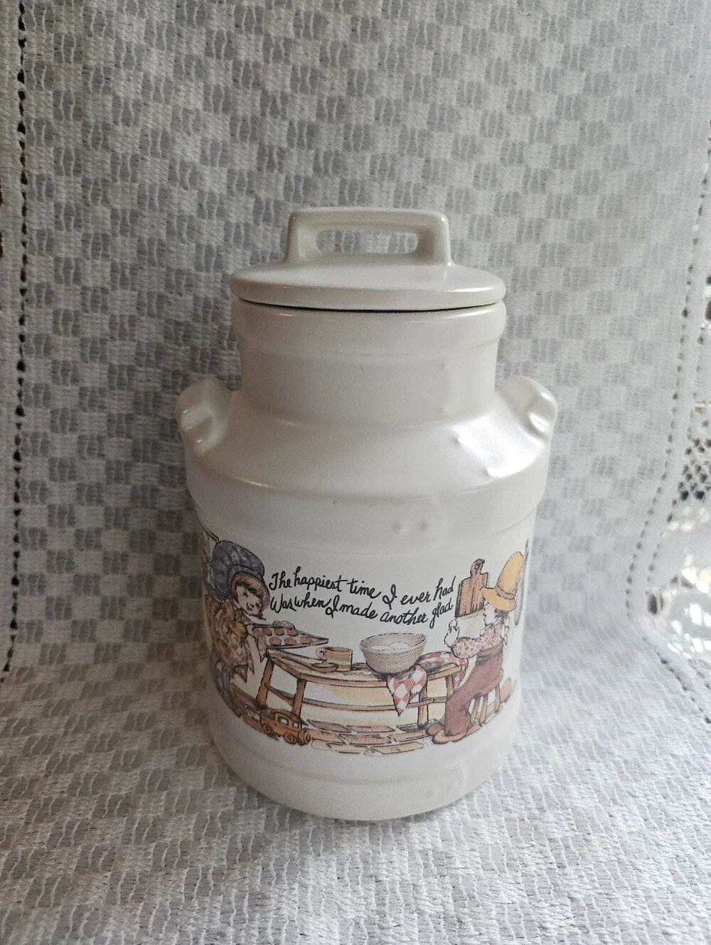 McCoy Pottery Holly Hobbie Jar
